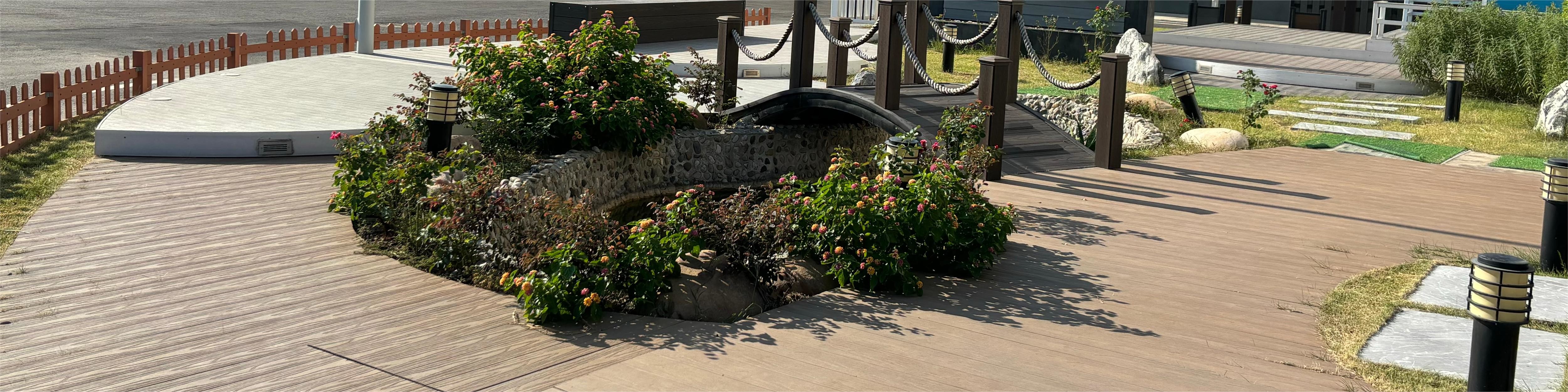 qualité Platelage de coextrusion WPC usine