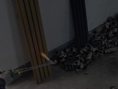 Le composite en bois imperméable de B1 ignifuge Wpc Wallpanel cannelé extérieur