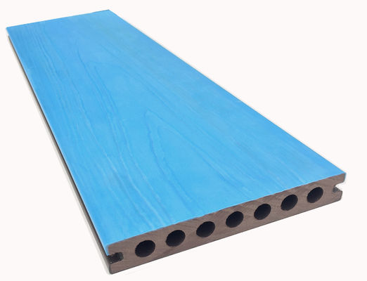 Plancher composé élastique de coextrusion de WPC Decking WPC 25x140 personnalisable