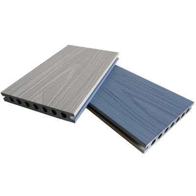 PTFE massif extérieur 16 pieds planches de terrassement Coextrusion plancher creux de grains de bois