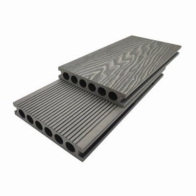 Planches composées de relief de bois de construction de panneaux de platelage de véranda de WPC 3D