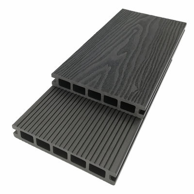 ODM composé de planches de platelage en plastique de relief par 3D de WPC 3,6 M