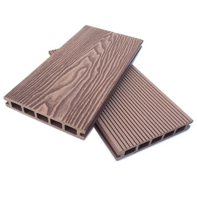 Les panneaux innovants de Decking de WPC 3D ont gravé 150mm personnalisables