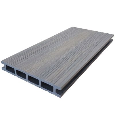Plancher en bois décoratif machiné par WPC d'extrusion de Co ignifuge