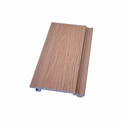 Panneau de revêtement cannelé WPC pour mur extérieur co-extrudé 155 × 20