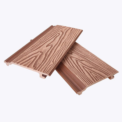 Panneaux de bois de panneau de mur composé en plastique en bois de revêtement de mur creux
