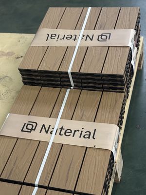 Revêtement de sol WPC DIY 500 x 500 mm : redéfinissez votre espace en toute simplicité