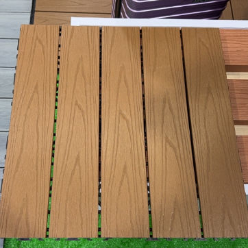 Revêtement de sol WPC 500x500 série Luxury : le savoir-faire définit l'excellence