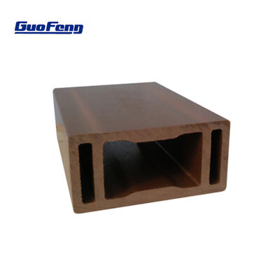 Clôture WPC creuse composite en bois et plastique d'ingénierie décorative extérieure