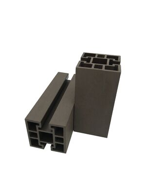 Clôture de main courante en plastique WPC, balustrade composite en bois et plastique, offre spéciale