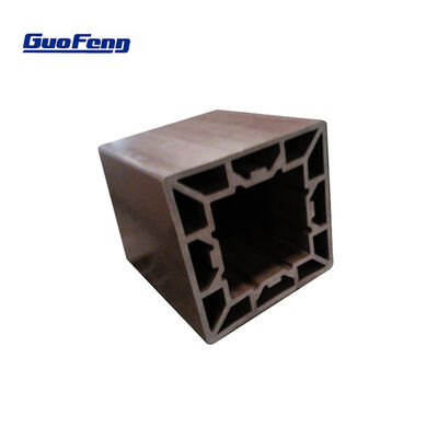 La barrière composée couverte 200*200mm a réutilisé le poteau de barrière de WPC