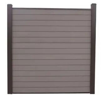 Clôture WPC éco-recyclée anti-termite pour les limites de la ferme