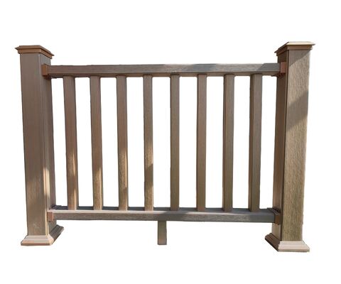 Clôture WPC éco-recyclée anti-termite pour les limites de la ferme