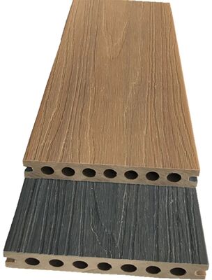 Composite en plastique en bois de revêtement de sol extérieur imperméable de Co-Extrusion WPC de platelage