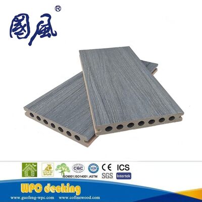 Prix ​​d'usine nouvelle génération Double couleur co-extrusion matériau composite bois-plastique WPC Decking