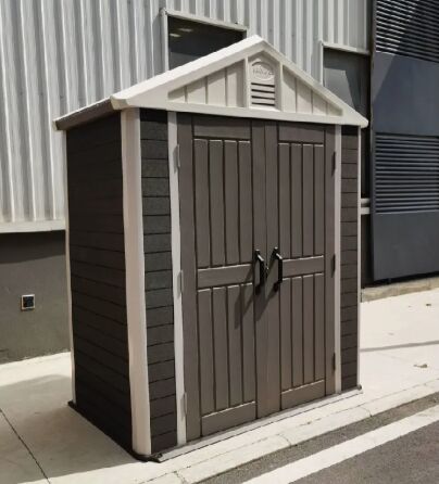 Toit Transparent léger résistant au vent classe 8, écologique, facile à assembler, panneau WPC extérieur, maison à outils de jardin