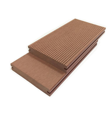 Panneaux extérieurs composés en plastique en bois de relief de la plate-forme WPC 20 pi