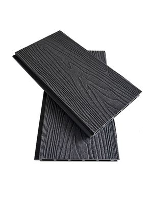 Platelage extérieur extérieur de relief de barrière de WPC 3D pour le balcon de jardin